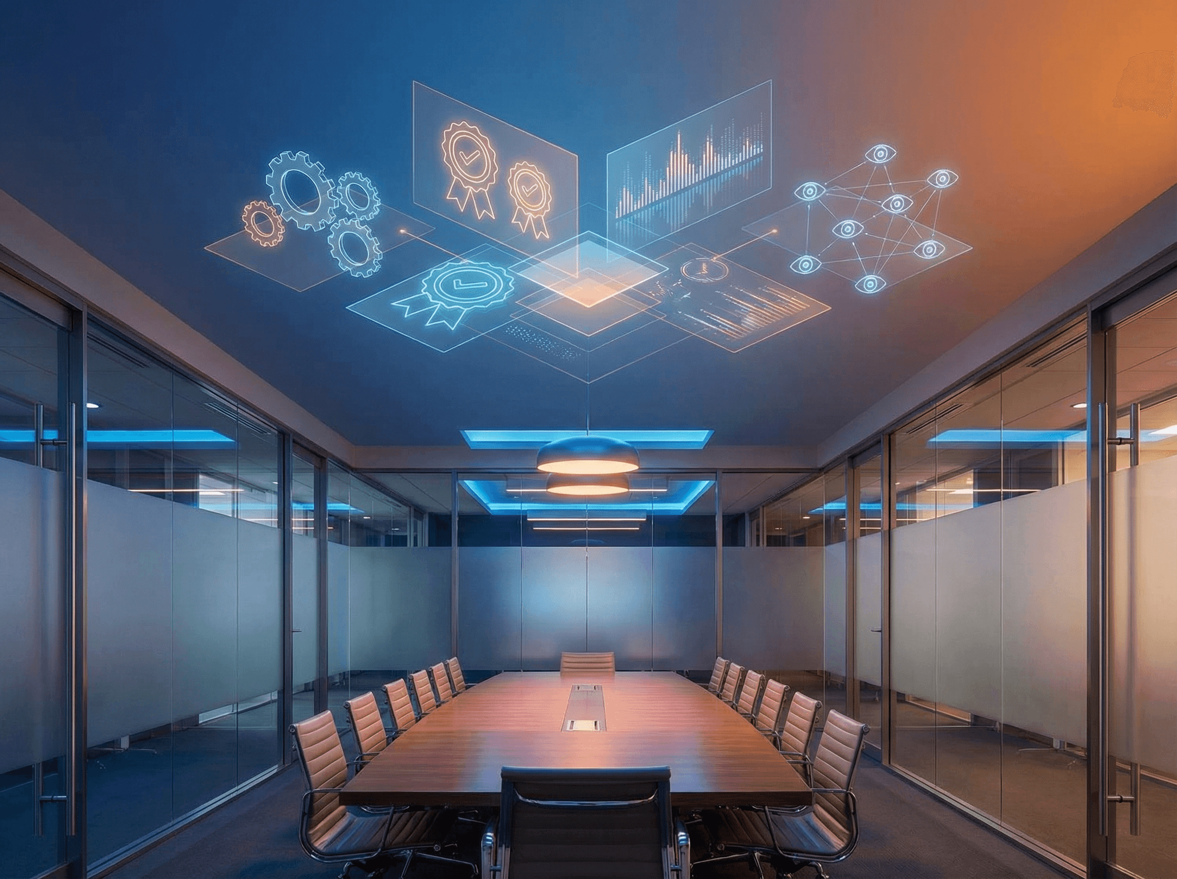 Enterprise agentic AI governance and architecture visual